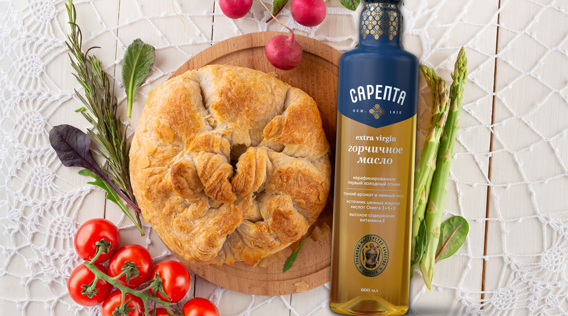 Пирог с капустой и гречкой Пирог с капустой и гречкой